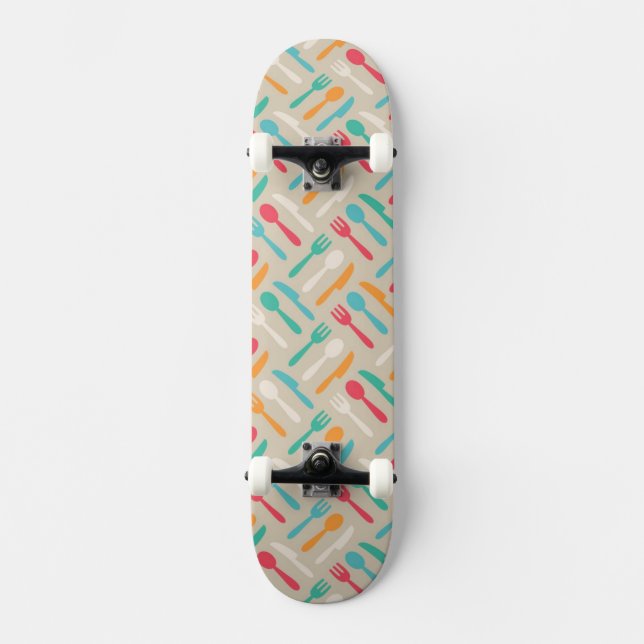 Skateboard Modelo 3 de la cocina (Anverso)