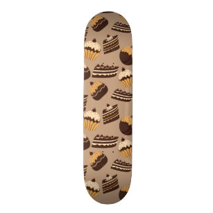Skateboard Modelo 3 del chocolate y de los pasteles