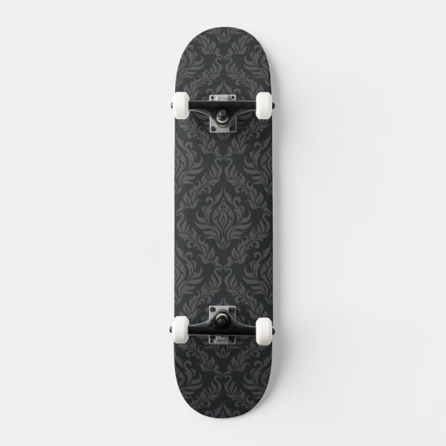 Skateboard Modelo 6 del damasco (Anverso)