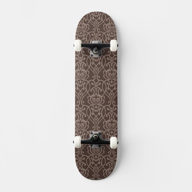 Skateboard Modelo 6 del damasco (Anverso)