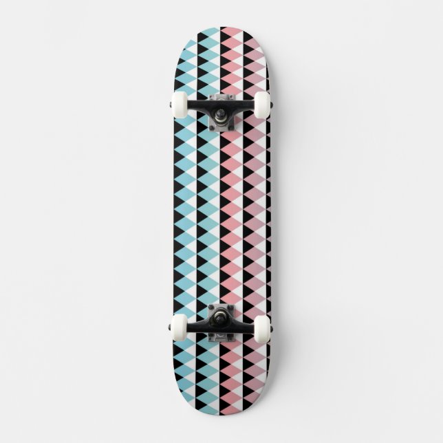 Skateboard Modelo azteca tribal de Ombre (Anverso)