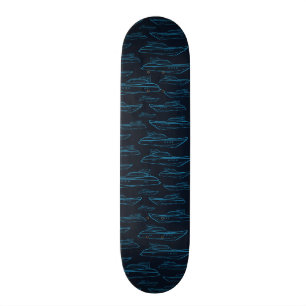 Skateboard Modelo azul del yate