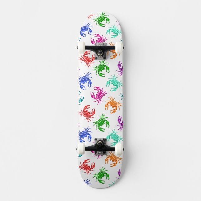 Skateboard Modelo de cangrejos (Anverso)