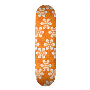 Skateboard Modelo de flores