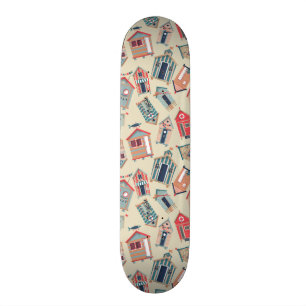 Skateboard Modelo de la choza de la playa