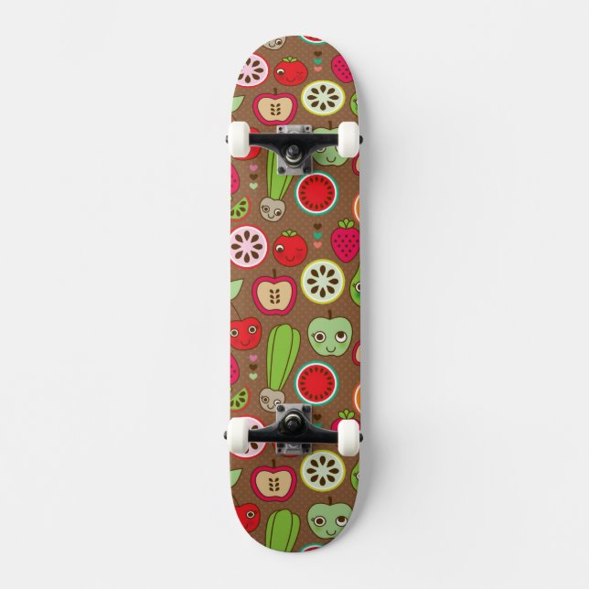 Skateboard Modelo de la cocina de la fruta (Anverso)