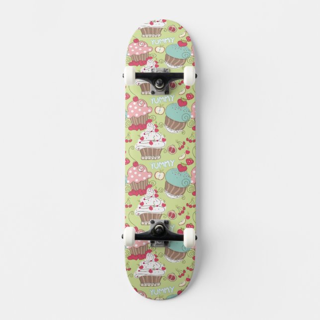 Skateboard Modelo de la magdalena (Anverso)