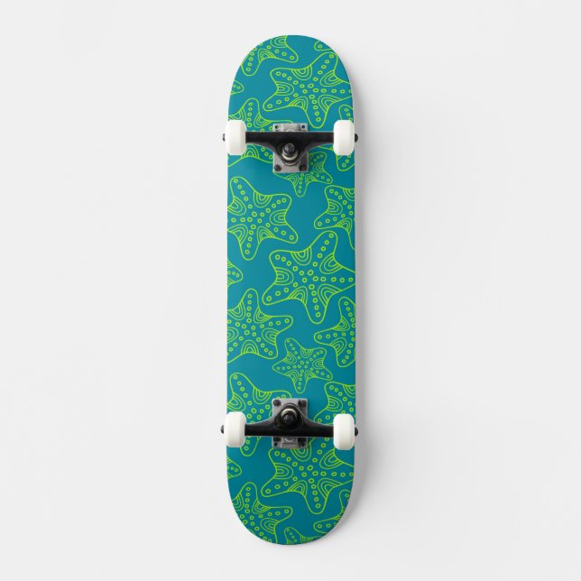 Skateboard Modelo de la muchedumbre de las estrellas de mar (Anverso)