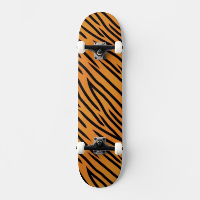 Skateboard Modelo de la raya del tigre (Anverso)