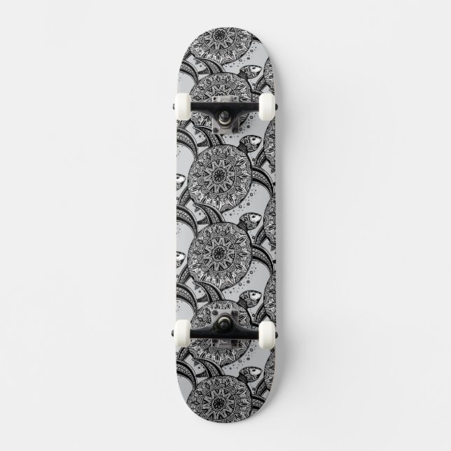 Skateboard Modelo de la tortuga del estilo (Anverso)