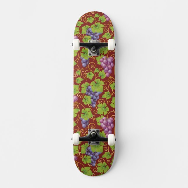 Skateboard Modelo de la uva (Anverso)