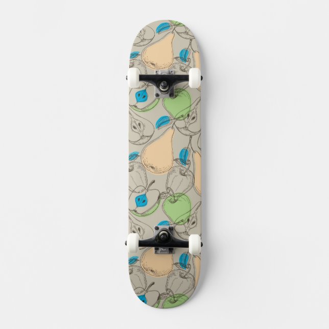 Skateboard Modelo de las frutas (Anverso)