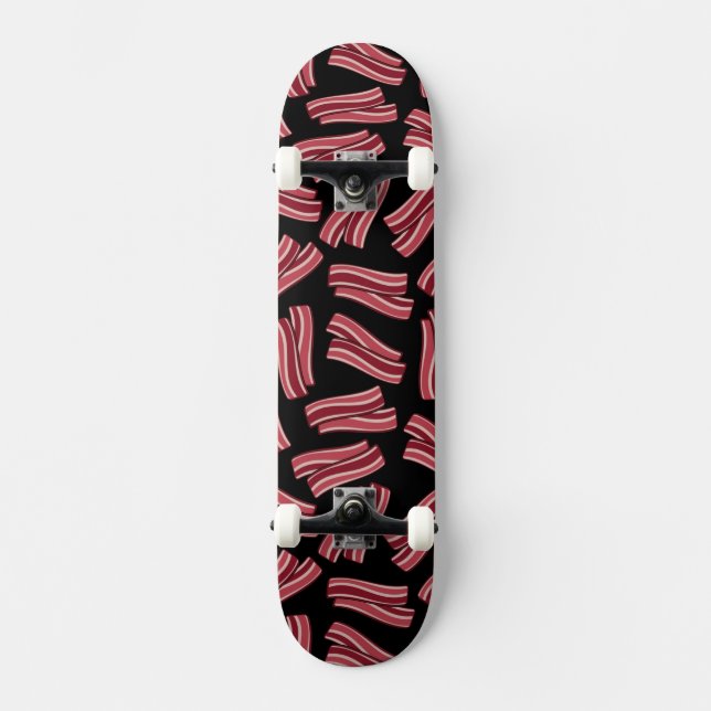 Skateboard Modelo de las tiras de tocino (Anverso)