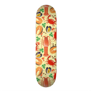 Skateboard Modelo de los mariscos