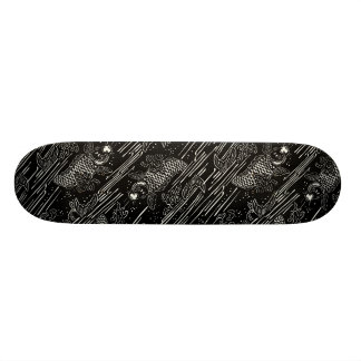 Skateboard Modelo de los pescados de Koi
