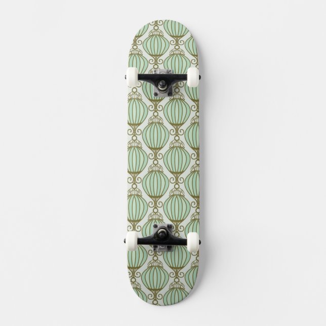 Skateboard Modelo del azul de Motton (Anverso)