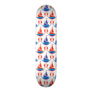Skateboard Modelo del barco de vela