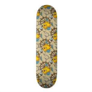 Skateboard Modelo del capitán de mar pescado