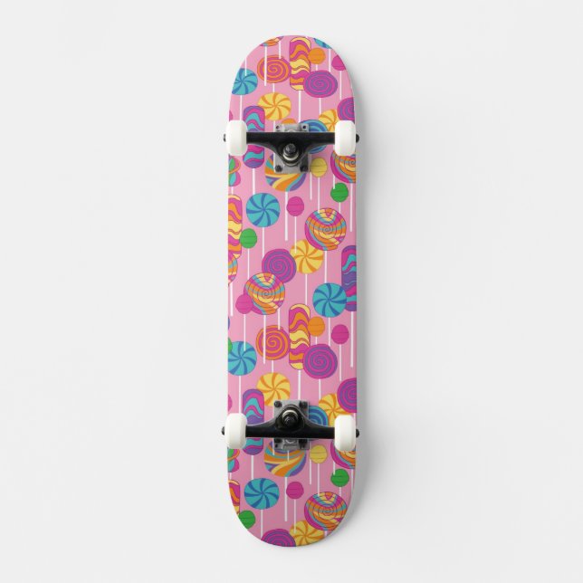 Skateboard Modelo del caramelo de los Lollipops (Anverso)