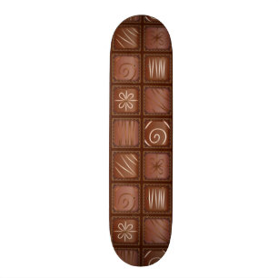Skateboard Modelo del chocolate