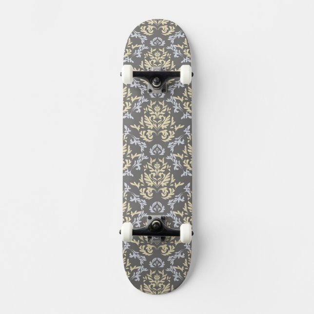 Skateboard Modelo del damasco (Anverso)