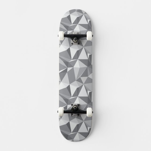Skateboard Modelo del diamante - polígono abstracto (Anverso)