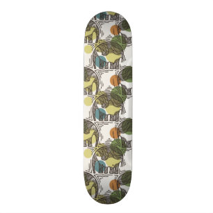 Skateboard Modelo del elefante