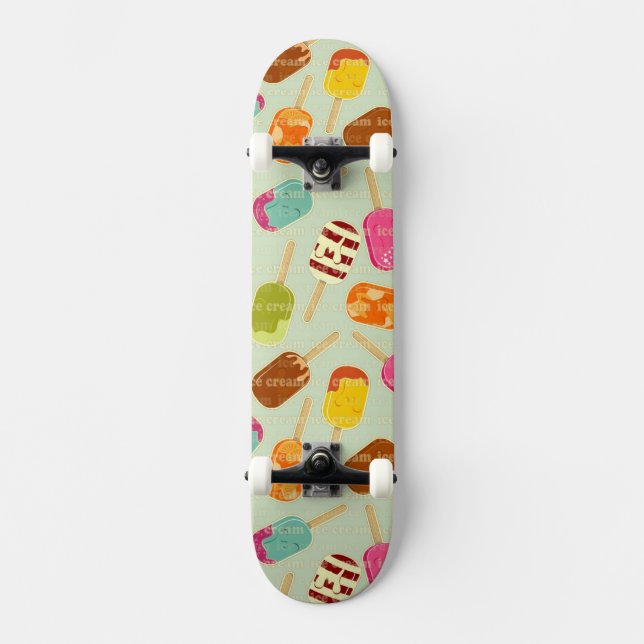 Skateboard Modelo del helado (Anverso)