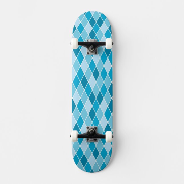 Skateboard Modelo del invierno del Harlequin (Anverso)