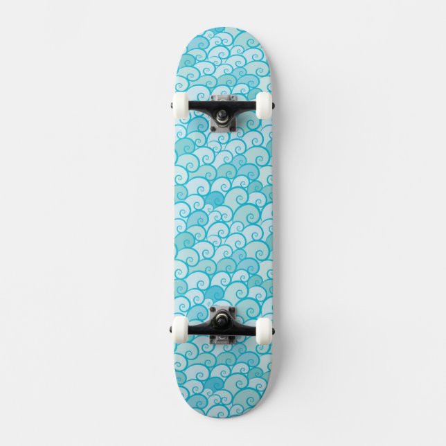Skateboard Modelo del mar (Anverso)