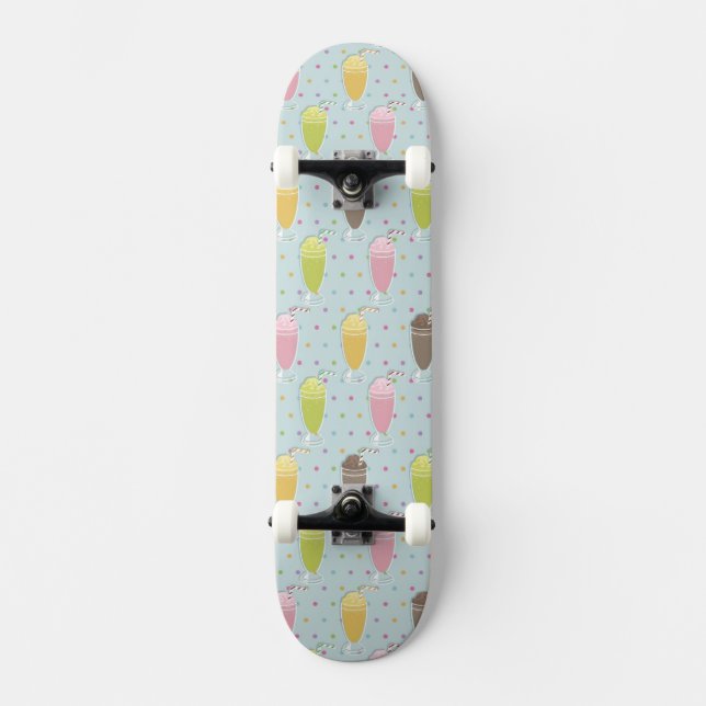 Skateboard Modelo del Milkshake (Anverso)
