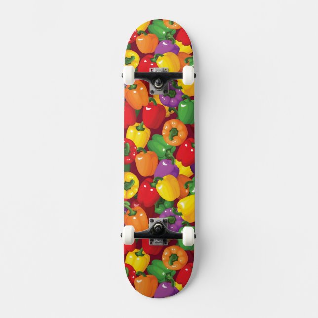 Skateboard Modelo del paprika (Anverso)