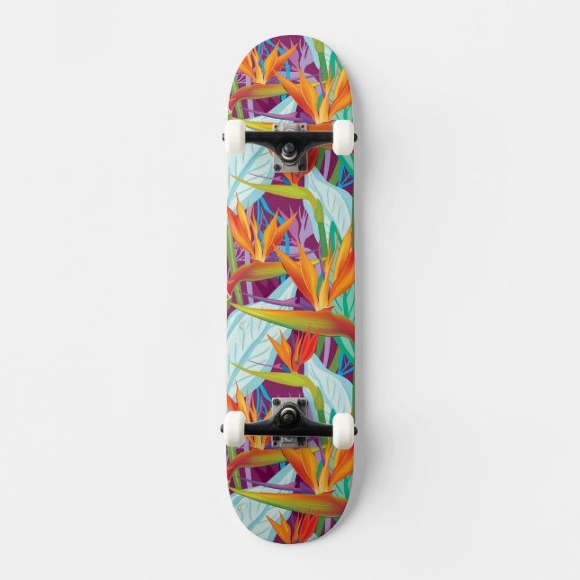 Skateboard Modelo del Strelitzia (Anverso)