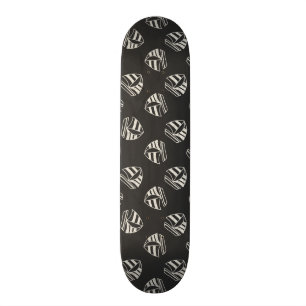 Skateboard Modelo dibujado tiza del velero