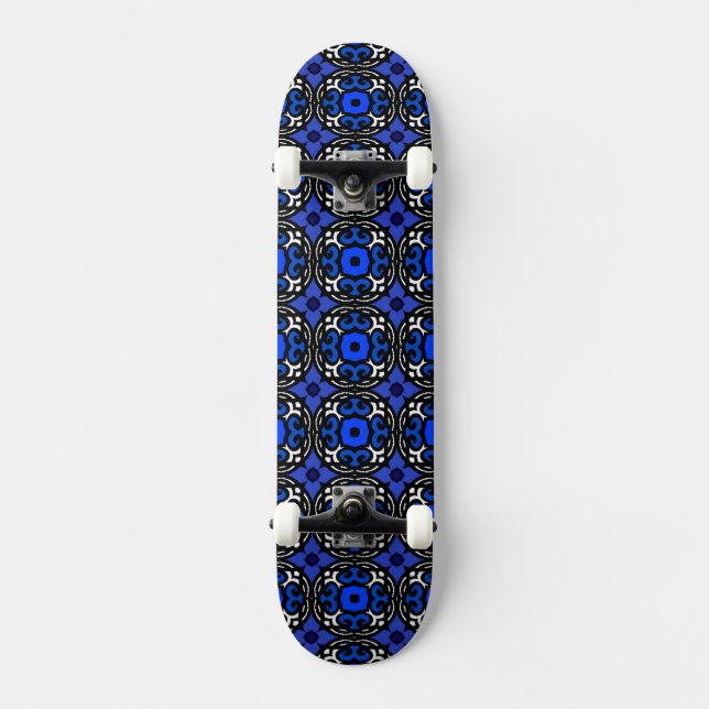 Skateboard Modelo étnico con adornos turcos (Anverso)