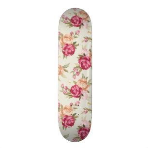 Skateboard Modelo hermoso del peony del color en verde