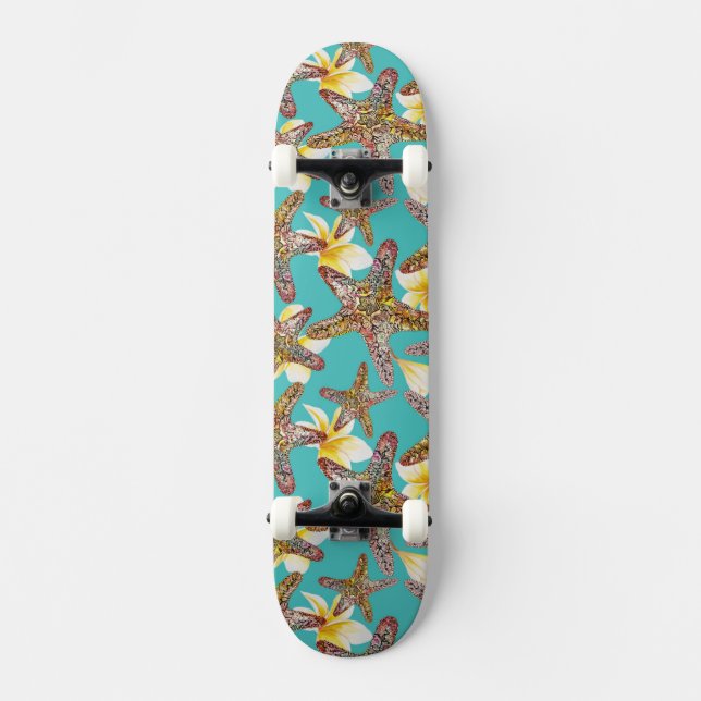 Skateboard Modelo imaginario de las estrellas de mar (Anverso)