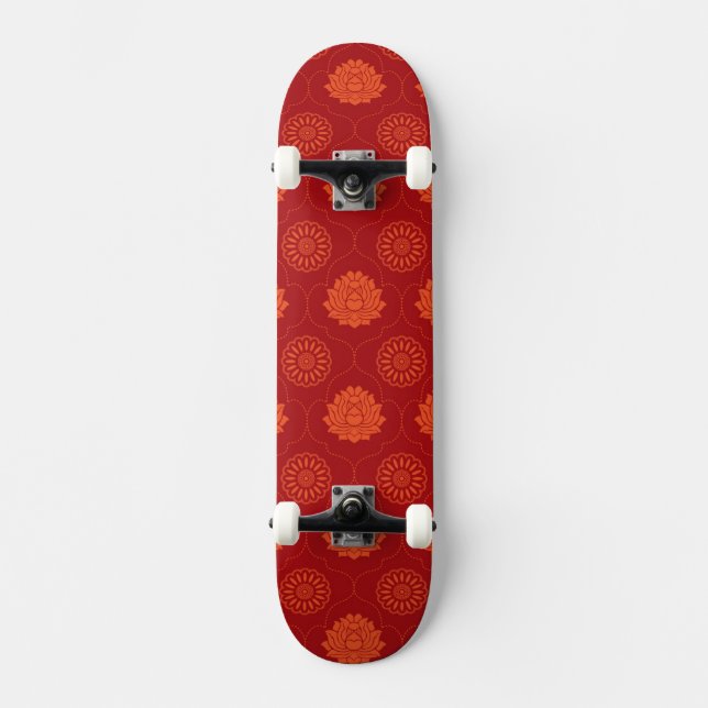 Skateboard Modelo indio (Anverso)