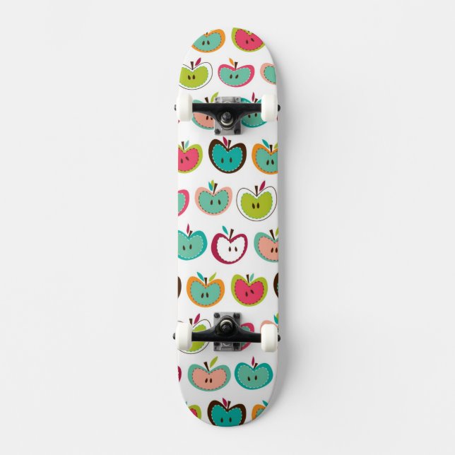 Skateboard Modelo lindo de la manzana (Anverso)