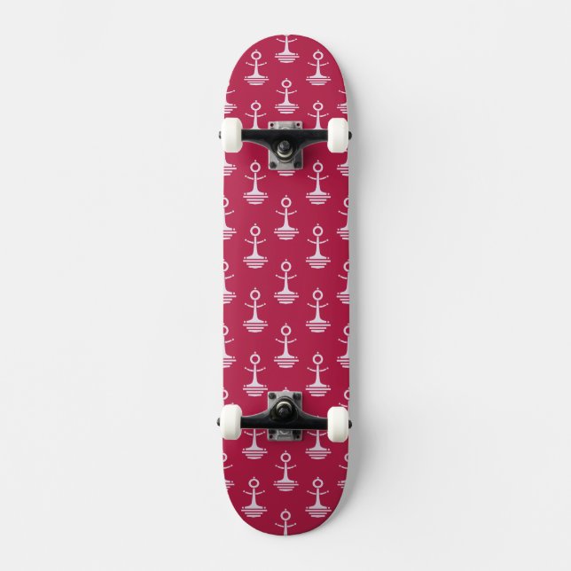 Skateboard Modelo moderno de las anclas (Anverso)