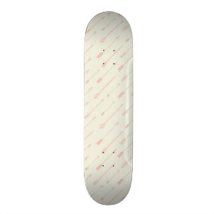 Skateboard Modelo resumido coral de las flechas