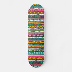 Skateboard Modelo tribal colorido