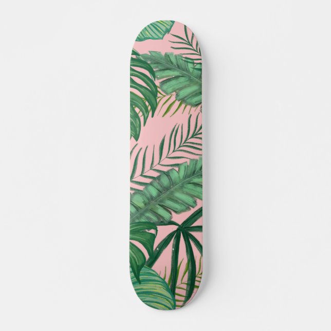Skateboard Modelo tropical (Anverso )
