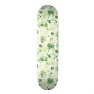 Skateboard Modelo verde de la palmera