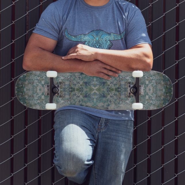 Skateboard Moderna, De Una Especie De Arte Abstracto En Un Se (Exterior 3)