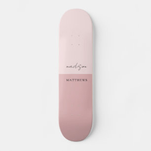 Skateboard Moderno Rubor Pink Vintage