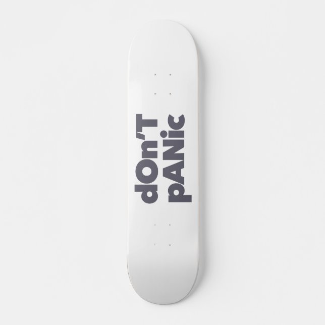 Skateboard Moderno, simple, atrevido y genial gráfico de Don  (Anverso )