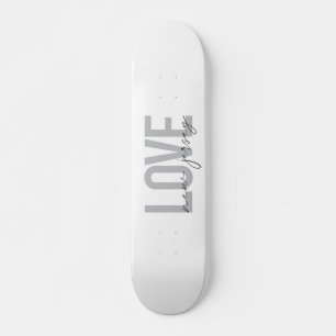 Skateboard Moderno, simple, genial, diseño urbano Love New Je