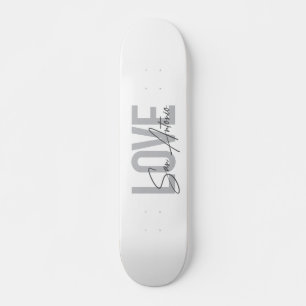 Skateboard Moderno, simple, moda, diseño fresco Love San Anto