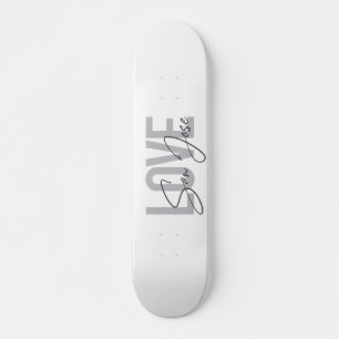 Skateboard Moderno, simple, moda, diseño fresco Love San José